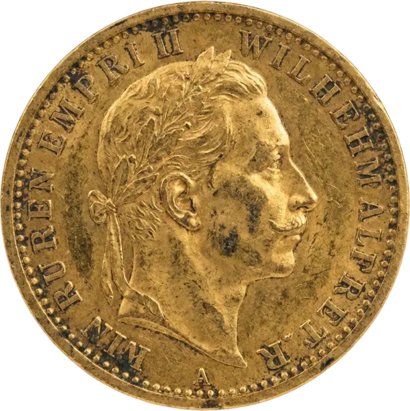 Kaiserreich Goldmünzen und 20 Mark verkaufen Braunschweig