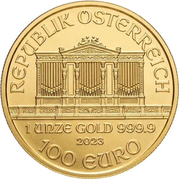 Wiener Philharmoniker Goldmünze verkaufen