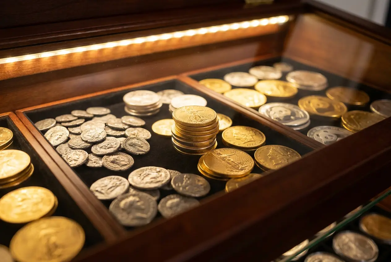 Münzen verkaufen in Braunschweig – Gold- und Silbermünzen Sammlung